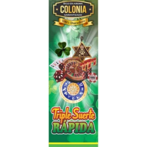 Colonia Triple Suerte Rápida - colonia esotérica ritual mayoreo Houston Texas