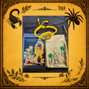 Santa Muerte Dorada Kit