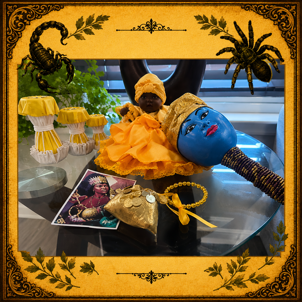 Mini Altar Ritual de Oshún
