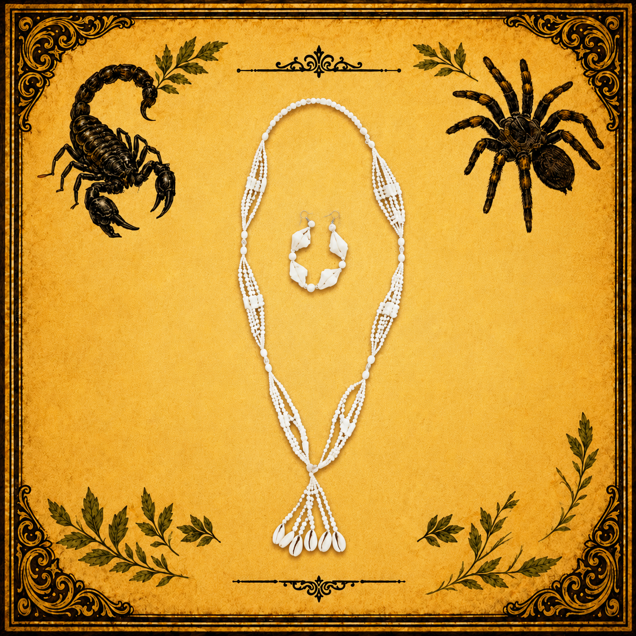 Juego Ritual de Obatalá Blanco con Ilé