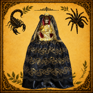 Vestido Santa Muerte Negro