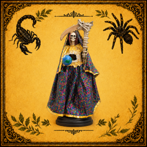 Santa Muerte Dragón Vestida
