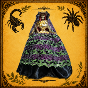 Vestido Santa Muerte Verde