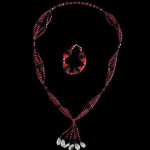 Juego Ritual de Eleguá Rojo y Negro - producto esotérico Santería mayoreo Houston Texas