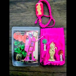 Santa Muerte Amor Kit - figura Santa Muerte religiosa mayoreo Houston Texas