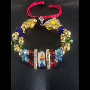 Ilde Santa Muerte Dorado Multicolor - Ildé sagrado Orisha Yoruba mayoreo Houston Texas