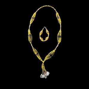Juego Ritual de Oshún Amarillo y Ámbar con Ilé - producto esotérico Santería mayoreo Houston Texas