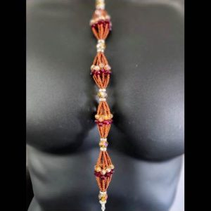 Ildé Oyá Cuentas Marrones - Ildé sagrado Orisha Yoruba mayoreo Houston Texas