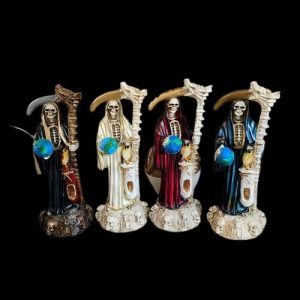 Santa Muerte Dragón Set - figura Santa Muerte religiosa mayoreo Houston Texas