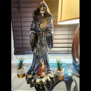 Santa Muerte Monje Negra - figura Santa Muerte religiosa mayoreo Houston Texas