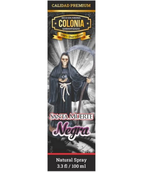 Colonia Santa Muerte Negra - colonias esotéricas protección magia mayoreo Houston