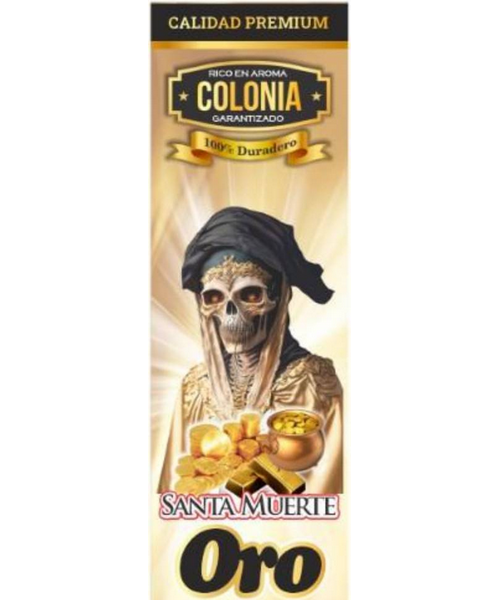 Colonia Santa Muerte Oro - colonias esotéricas riqueza abundancia mayoreo Houston