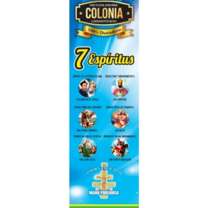 Colonia 7 Espíritus Poderosos - colonia esotérica ritual mayoreo Houston Texas