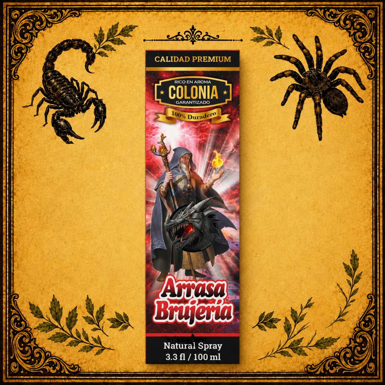 Colonia Arrasa Brujería Natural
