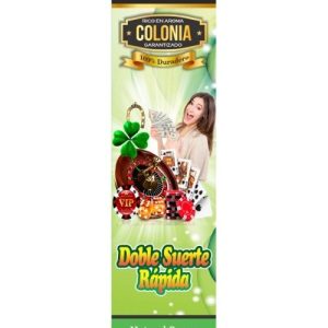 Colonia Doble Suerte Rápida - colonia esotérica ritual mayoreo Houston Texas