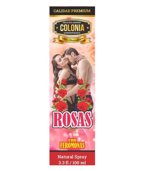 Colonia Rosas con Feromonas - colonias esotéricas amor atracción mayoreo Houston TX