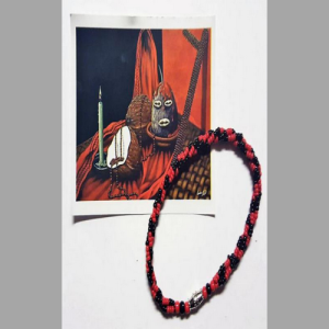 Estampita religiosa Elegguá caminos Orisha - artículos Yoruba mayoreo Houston TX