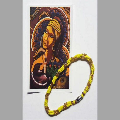 Estampita religiosa Oshún Orisha Yoruba - artículos Santería mayoreo Houston Texas