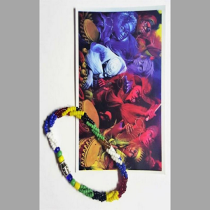 Estampita religiosa 7 Potencias Africanas - artículos Yoruba Santería mayoreo Houston