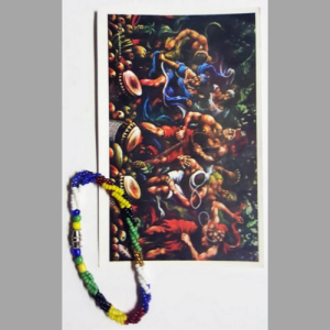 Estampita religiosa deidades Orisha Yoruba - artículos Santería mayoreo Houston TX
