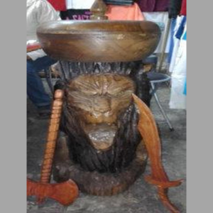 Pilón Shangó Orisha - herramientas rituales Yoruba Santería mayoreo Houston Texas