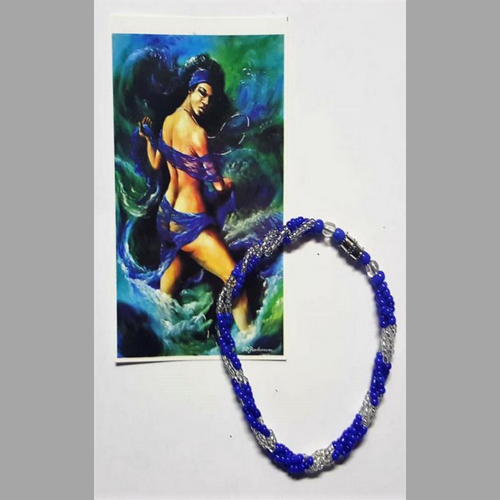 Estampita religiosa Yemayá Orisha Yoruba - artículos Santería mayoreo Houston TX