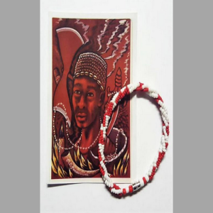 Estampa religiosa Changó Orisha Yoruba fuego - artículos Santería mayoreo Houston
