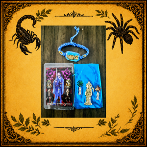 Kit De La Santa Muerte Azul