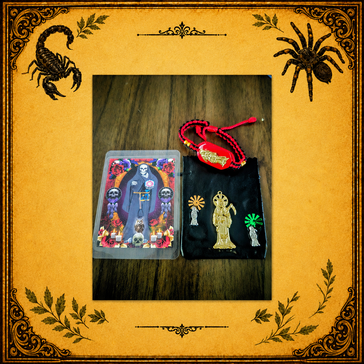 Kit de protección santa muerte 3 Potencias
