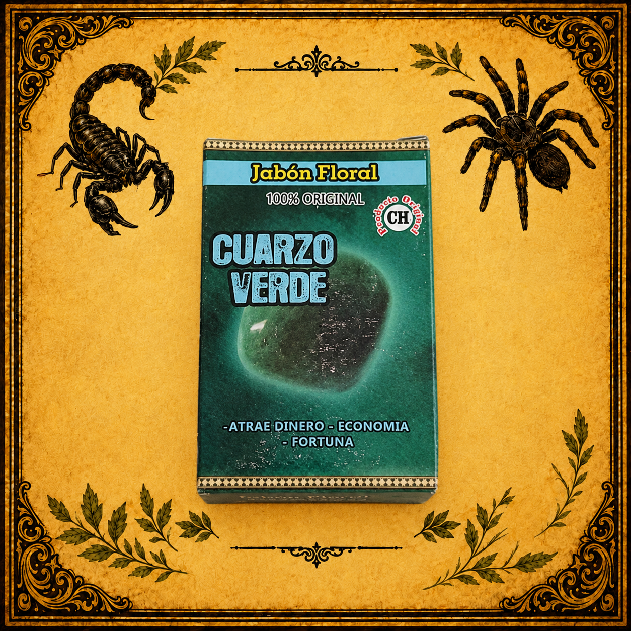 Jabon Floral Cuarzo