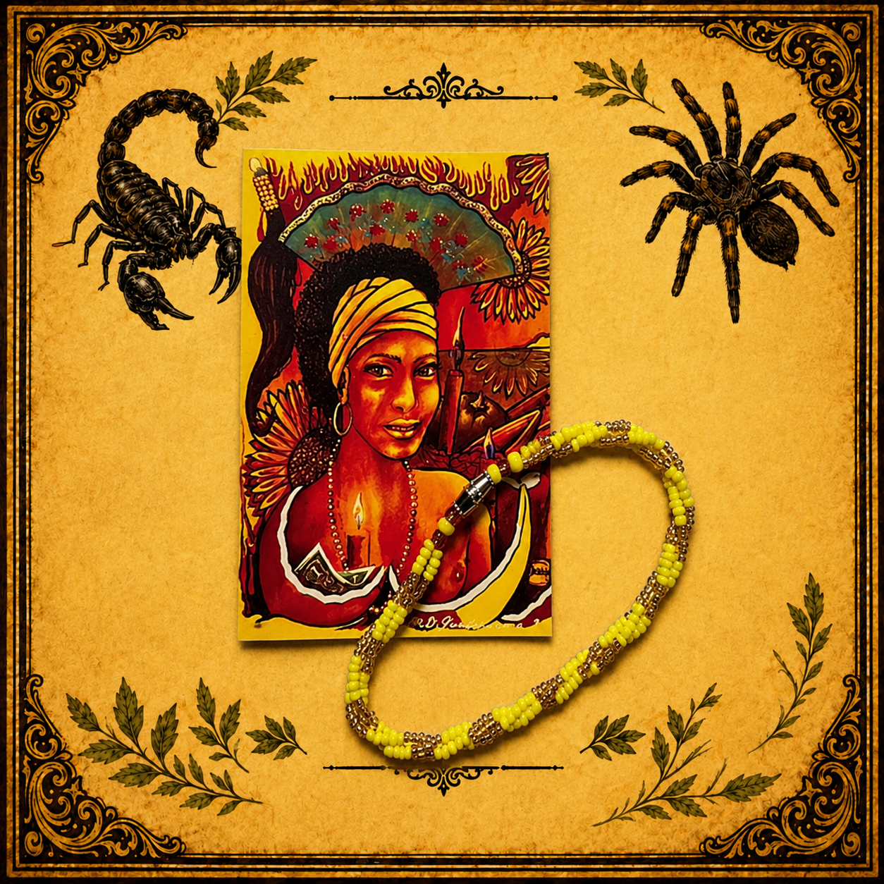 Estampita Religiosa Oshun