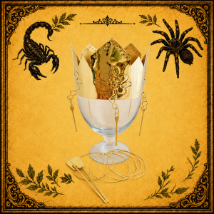 Corona de latón de Oshun