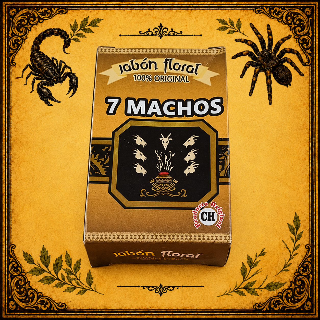 Jabon Floral 7 Machos