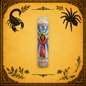 Vela Divino niño Jesus Blanca
