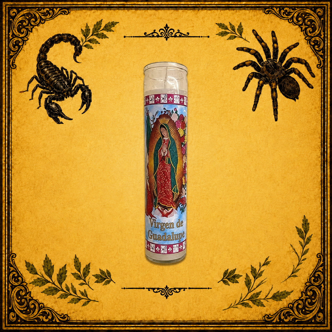 Vela doblemente virgen Frente