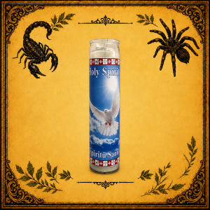 Vela espiritu santo Blanco