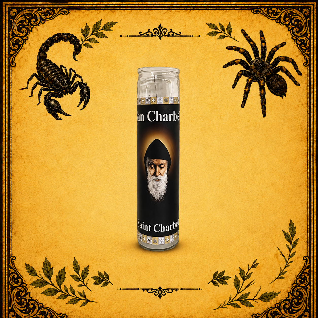 Vela san charbel Blanca