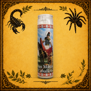 Vela san martin caballero Blanco