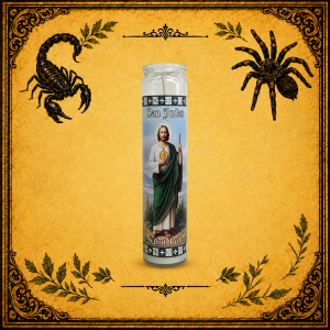 Vela san judas Blanca