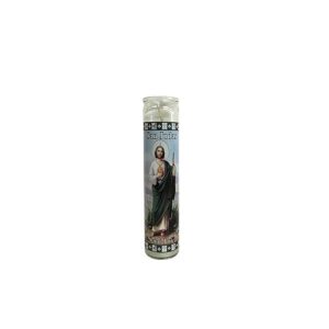Velón San Judas Blanca - velas religiosas causas difíciles Santería mayoreo Houston