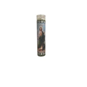 Velón San Judas Verde - velas religiosas causas difíciles Santería mayoreo Houston