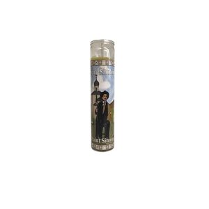 Velón San Simón Amarillo - velas religiosas Santería mayoreo Houston Texas