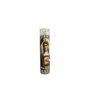 Velón Santa Elena Blanca - velas religiosas Santería mayoreo Houston Texas