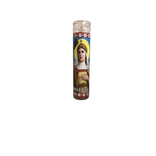 Velón Santa Elena Rojo - velas religiosas Santería mayoreo Houston Texas