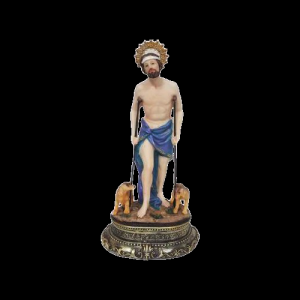Figura San Lázaro - estatuas religiosas salud curación Santería mayoreo Houston TX