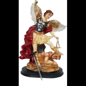 Figura San Miguel Arcángel - estatuas religiosas protección mayoreo Houston Texas
