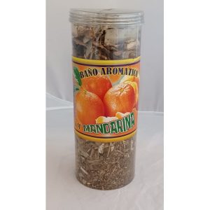 Baño Mandarina - esencias rituales frescura energía mayoreo Santería Houston TX