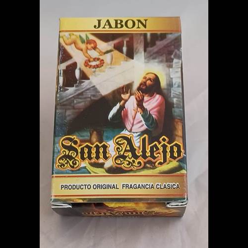 Jabón San Alejo - jabones religiosos aleja personas Santería mayoreo Houston TX