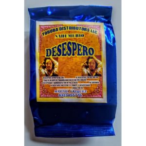 Sahumerio Desesperado - inciensos rituales esotéricos Santería mayoreo Houston